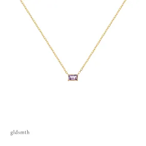 10k Gold Lauren Tanzanite Necklace