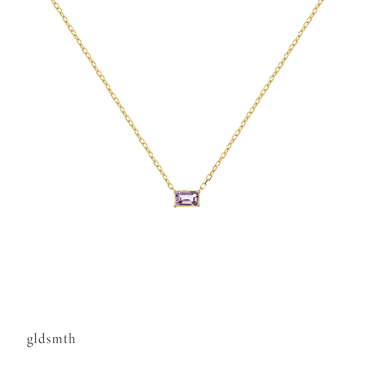 10k Gold Lauren Tanzanite Necklace