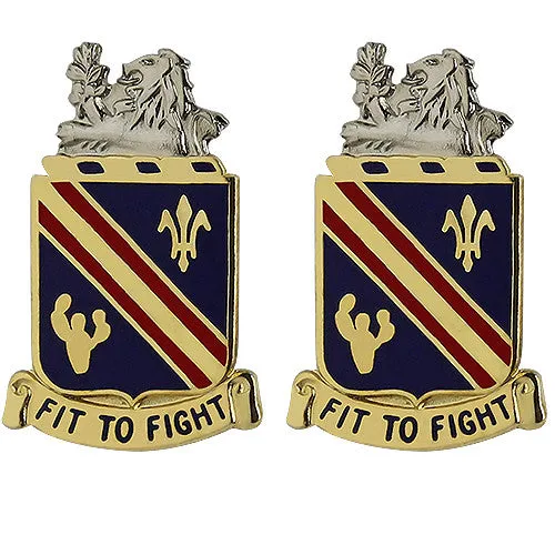 152nd Cavalry Regiment Unit Crest (Fit to Fight) - Sold in Pairs