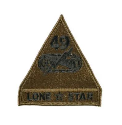 49th Armor Division Patch