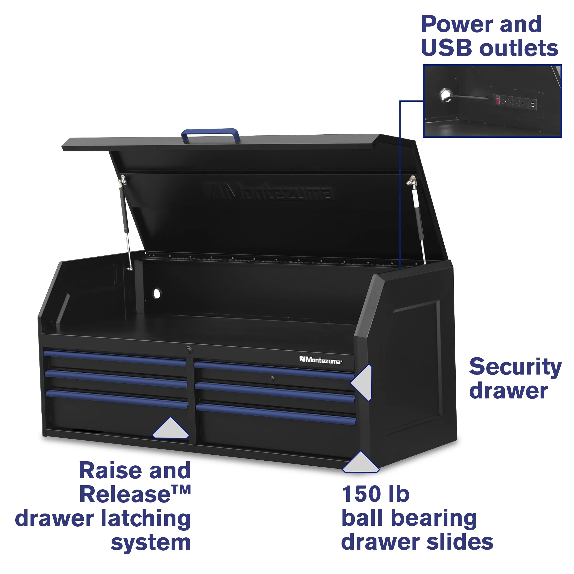 56 x 24 in. 6-Drawer Tool Chest