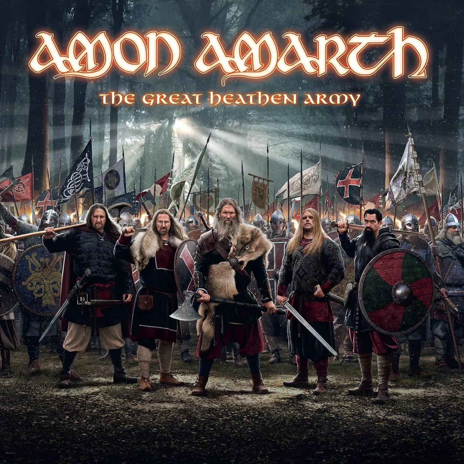 Amon Amarth "The Great Heathen Army (Blue Smoke Vinyl)" 12"