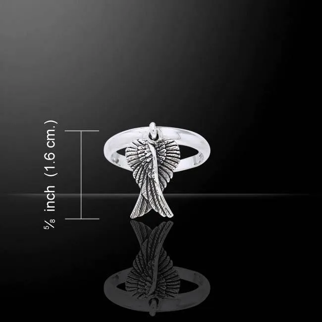 Angel Wings Ring TRI841