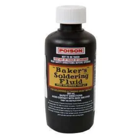 Bakers Soldering Fluid 250ml