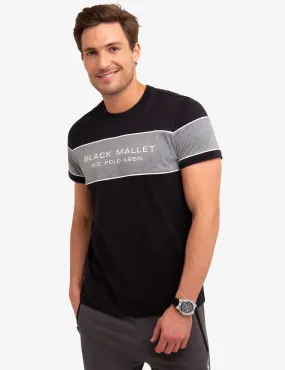 BLACK MALLET COLORBLOCK T-SHIRT