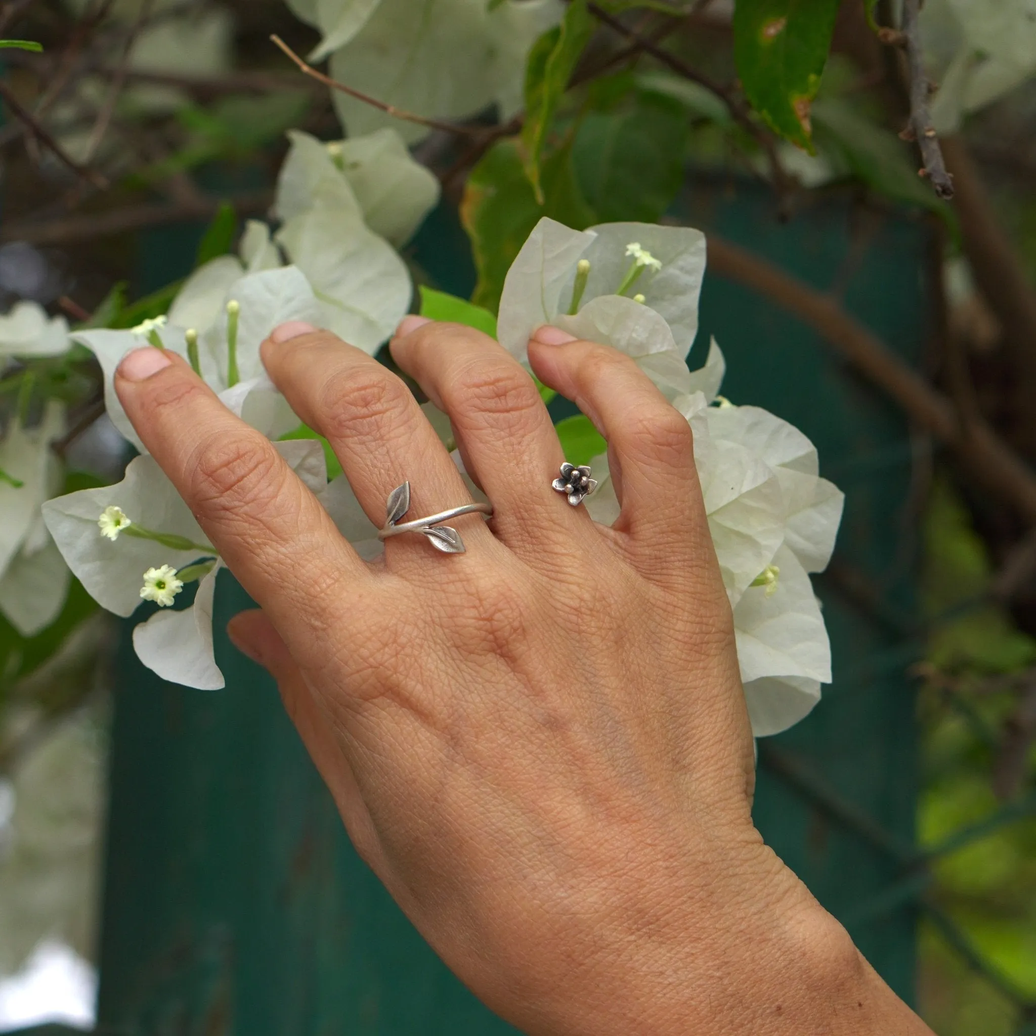 Blossom Two Finger Ring