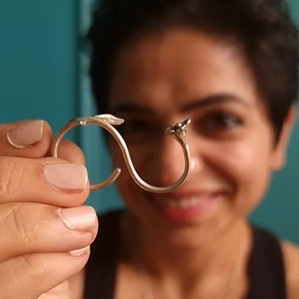 Blossom Two Finger Ring