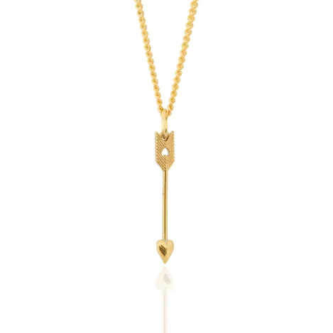 Boh Runga Petite Arrow Pendant - 9ct Yellow Gold