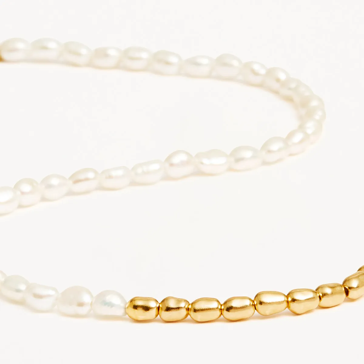 By Charlotte By Your Side Pearl Choker, Gold