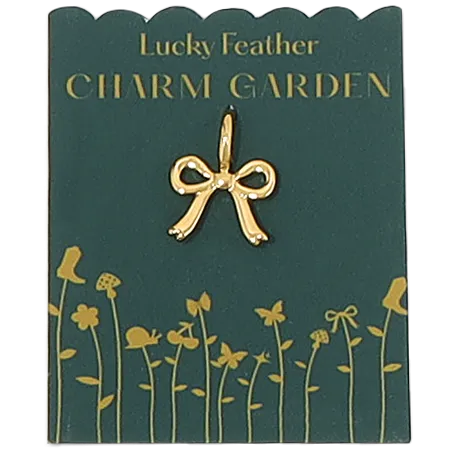 Charm Garden - Bow Charm - Gold