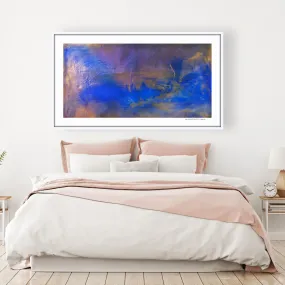 [cobalt abstract][limited edition print by seth b minkin]