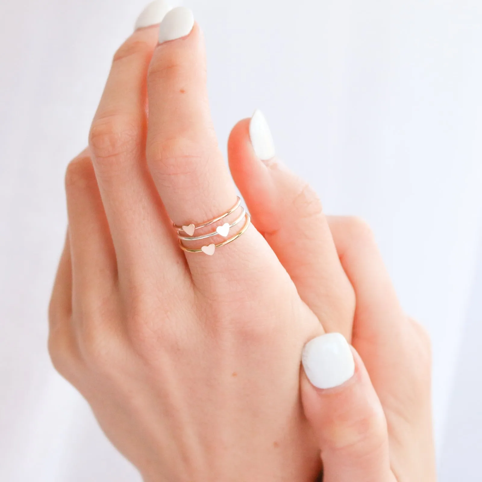 Forever Ever • Tiny Heart Ring