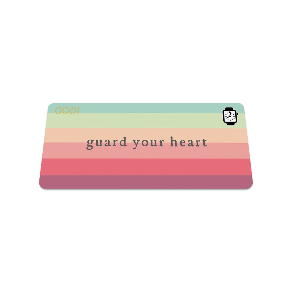 Guard Your Heart Watch Band