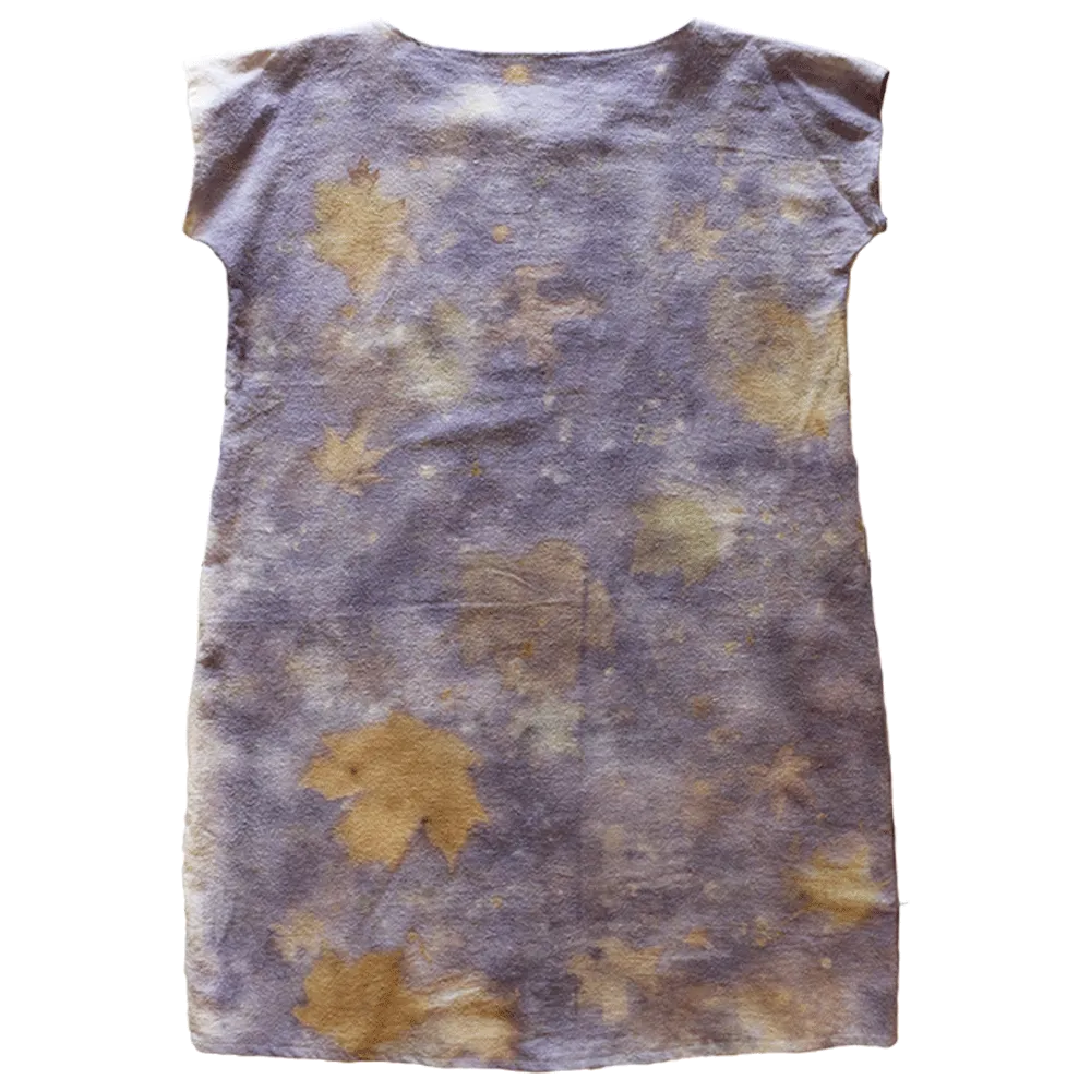 Lilac Ecoprint Dress