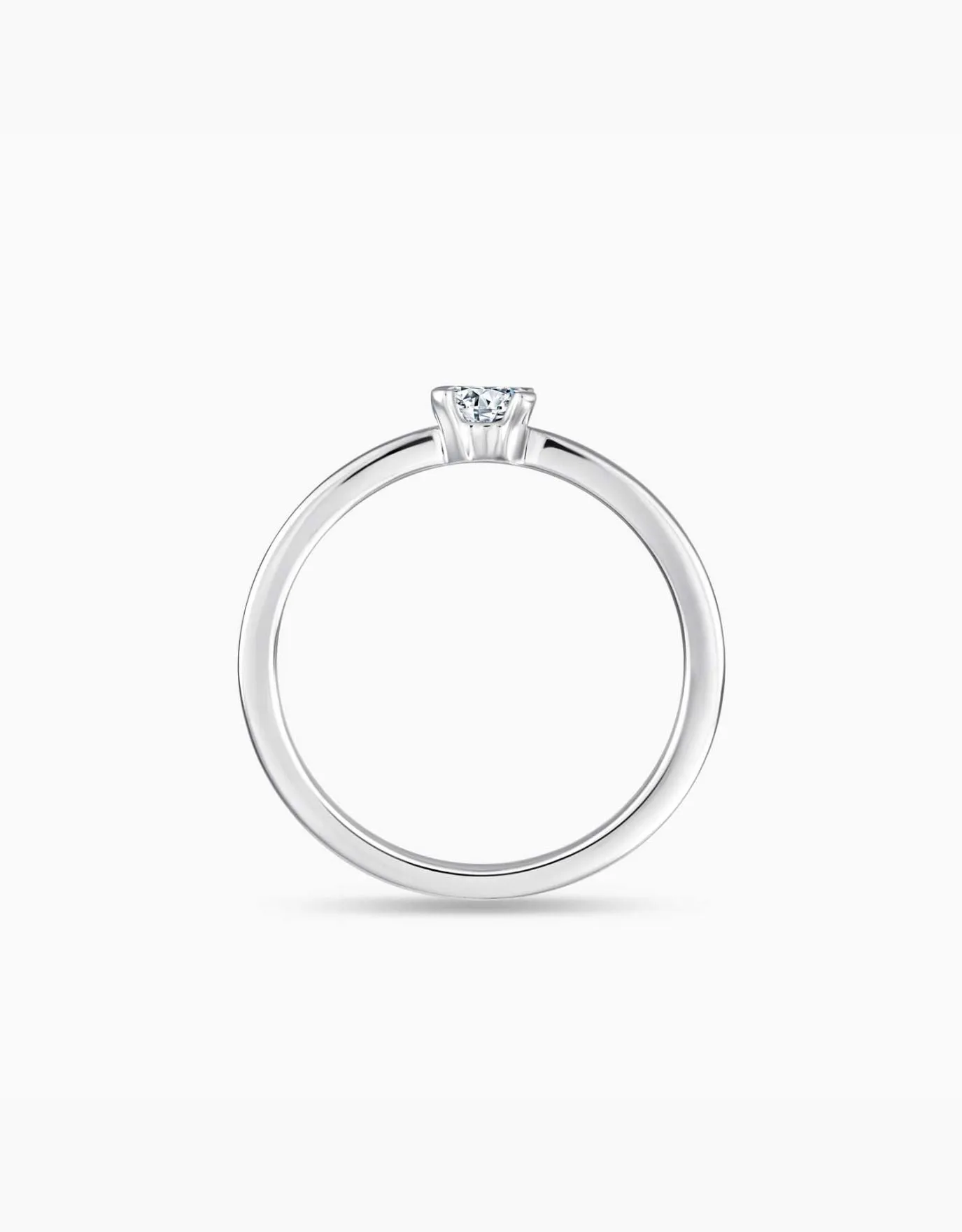 LVC Precieux Classic Ellipse Diamond Ring