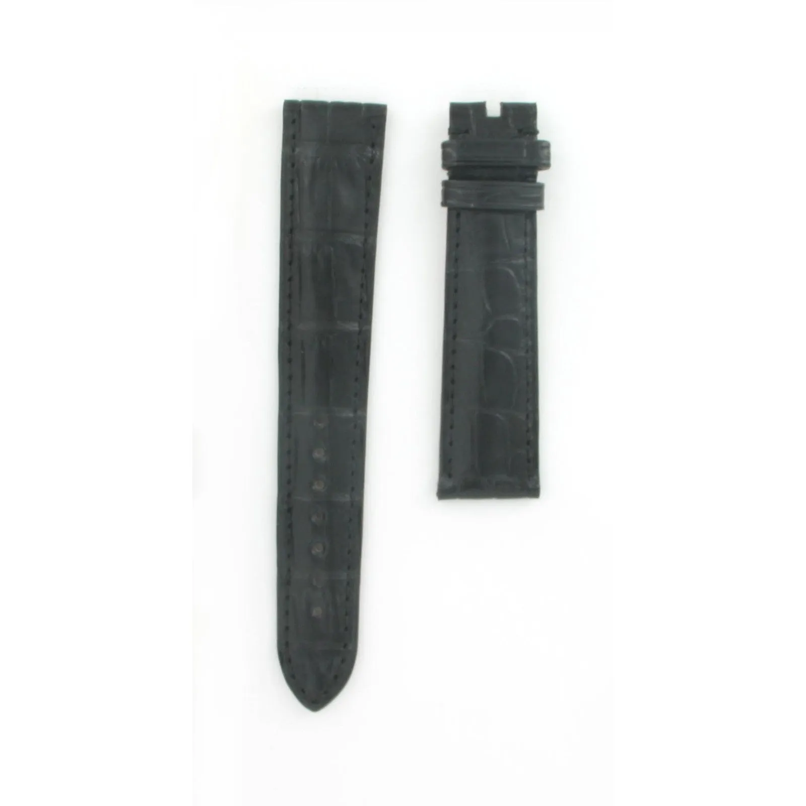 Omega 97221073 Black Alligator Strap 19X16