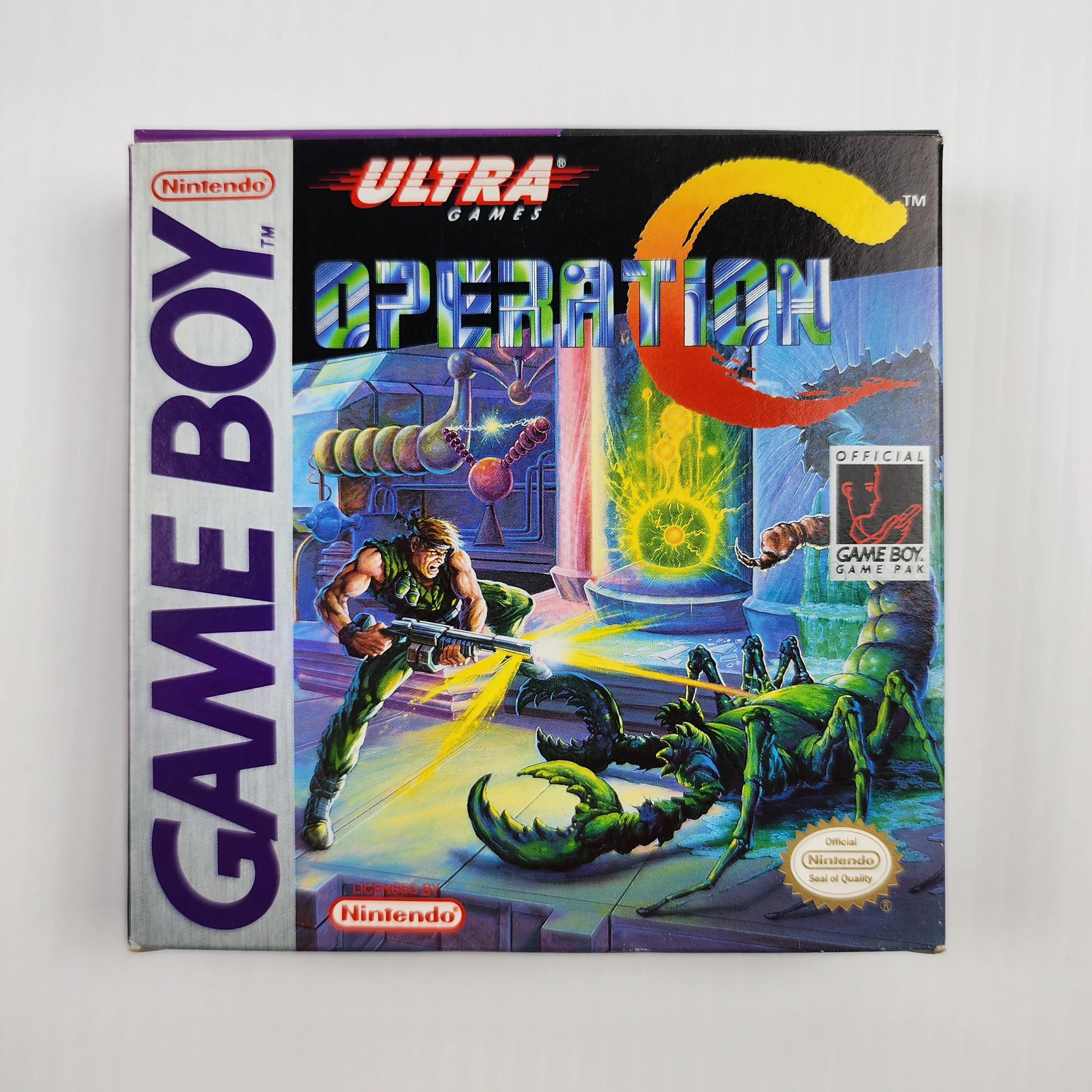 Operation C - Gameboy Game - Complete in box - Excellent Condition!