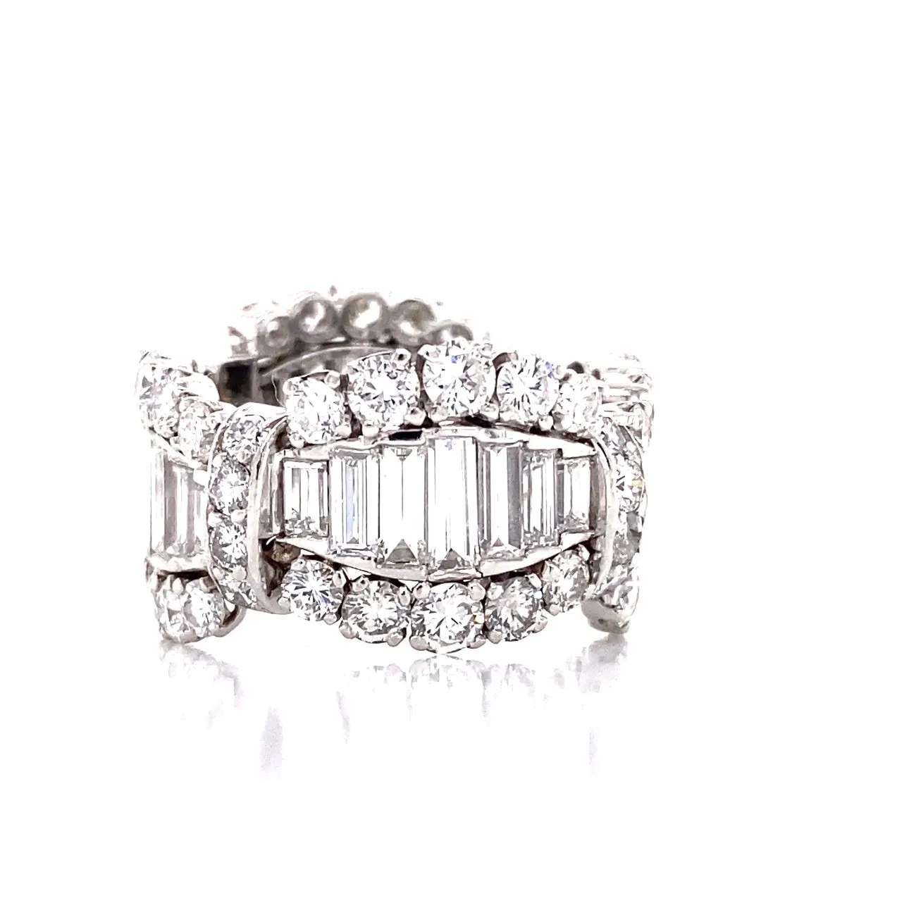 Platinum Custom Lady's Diamond Eternity Ring