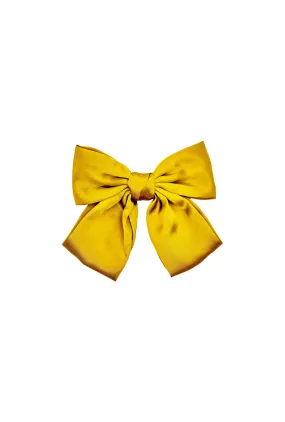 Pollyanna Bow - Chartreuse Satin