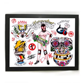 Punk Tattoo Flash #1 poster