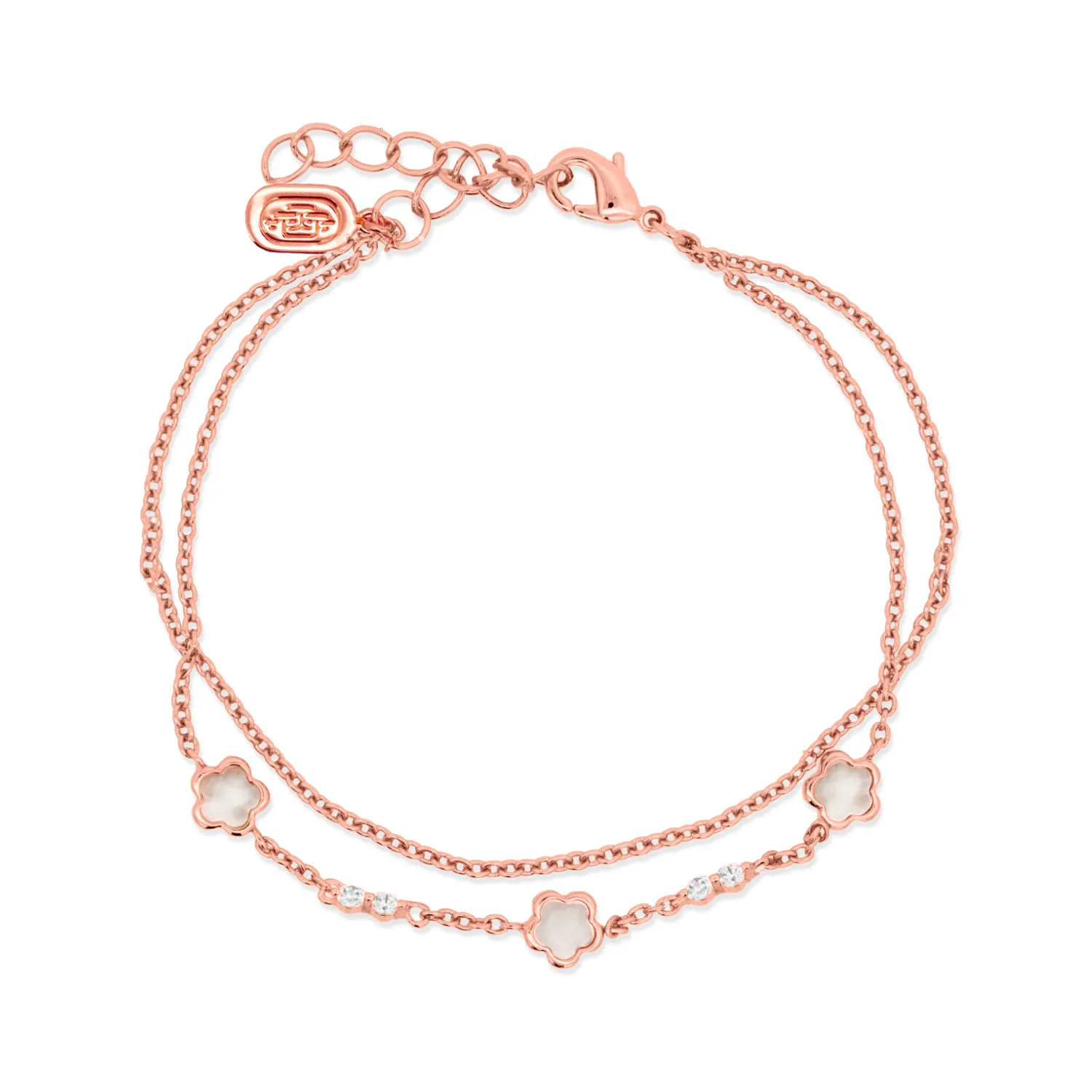 Rose Gold Cerise Bracelet