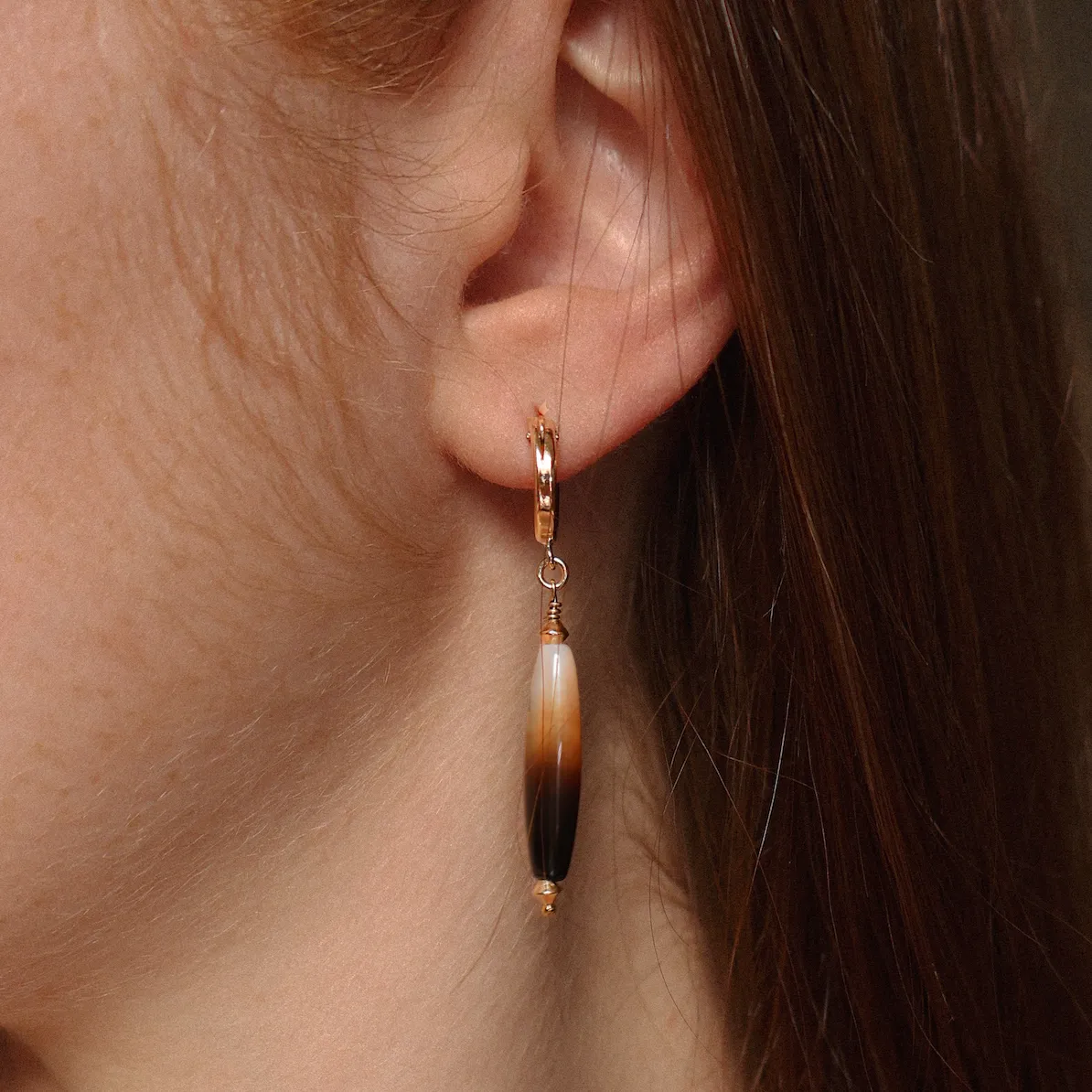 Savannah Umber Drop Earrings