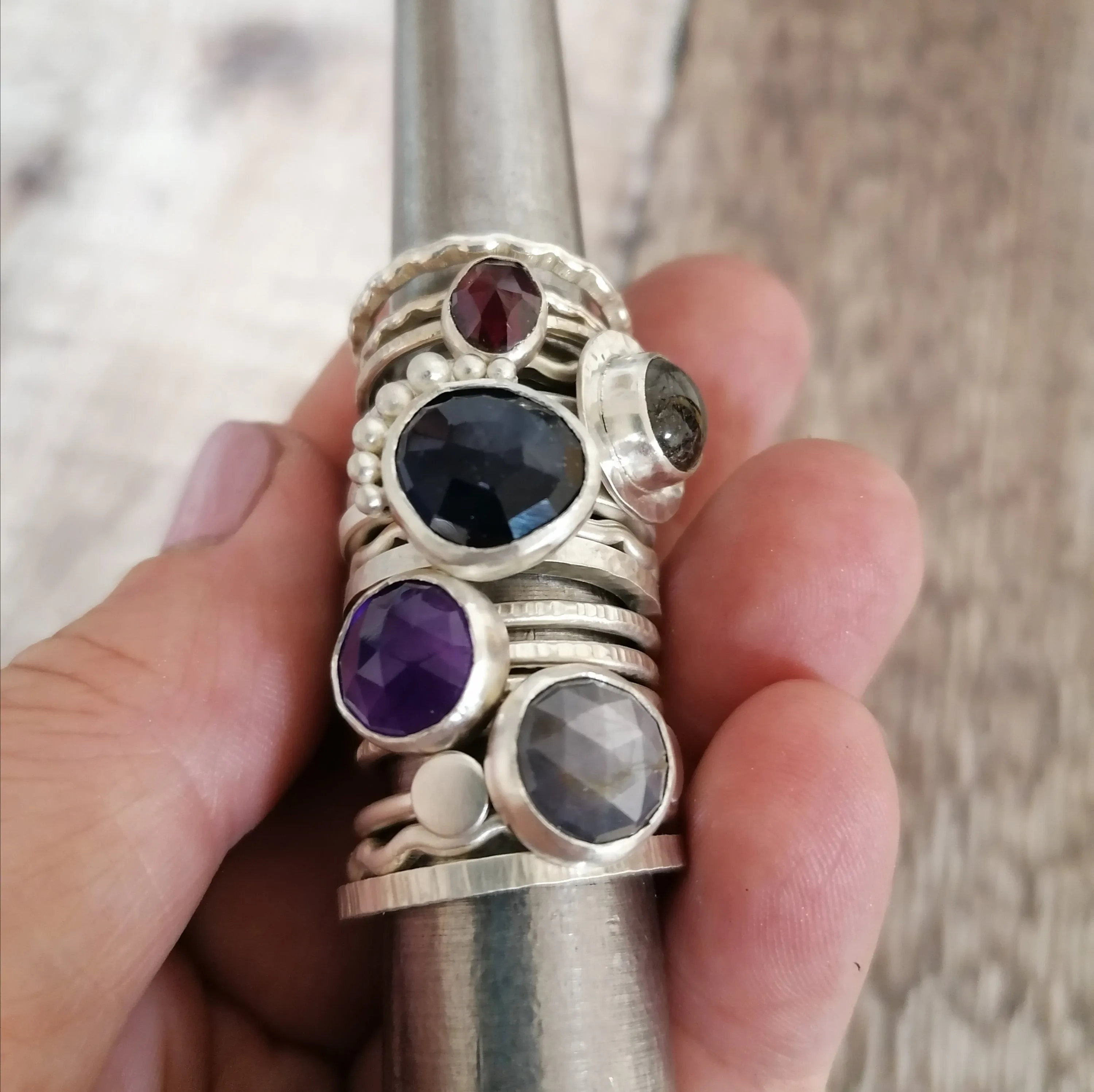 Stone Set Pendant and Rings Workshop - Friday 11th October 2024