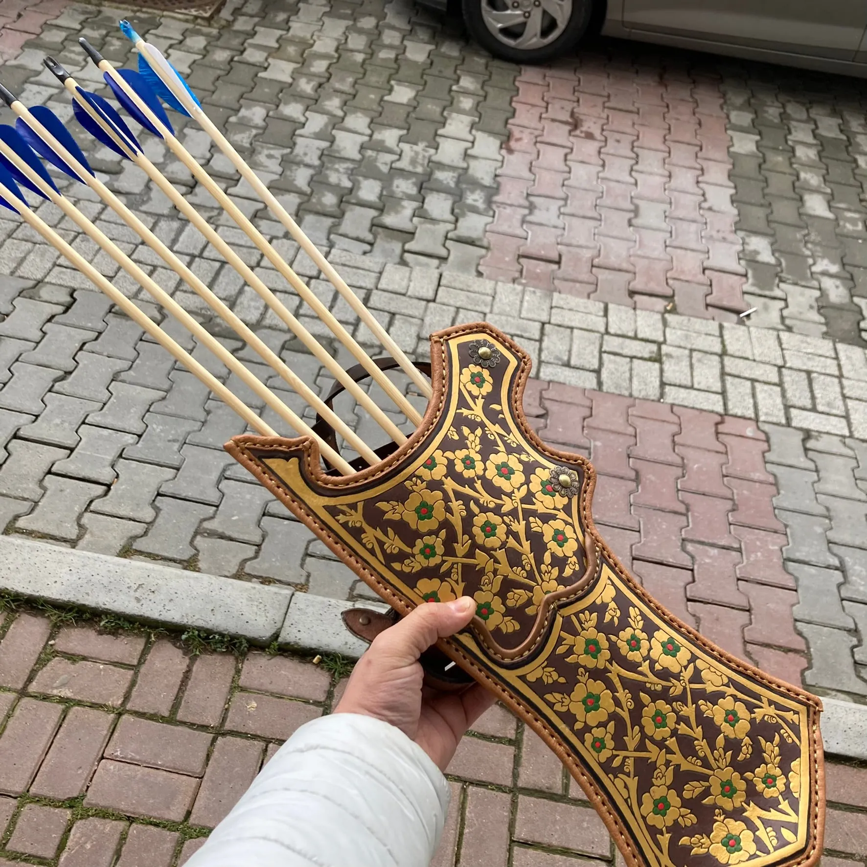 Traditional Painted Ottoman Quiver