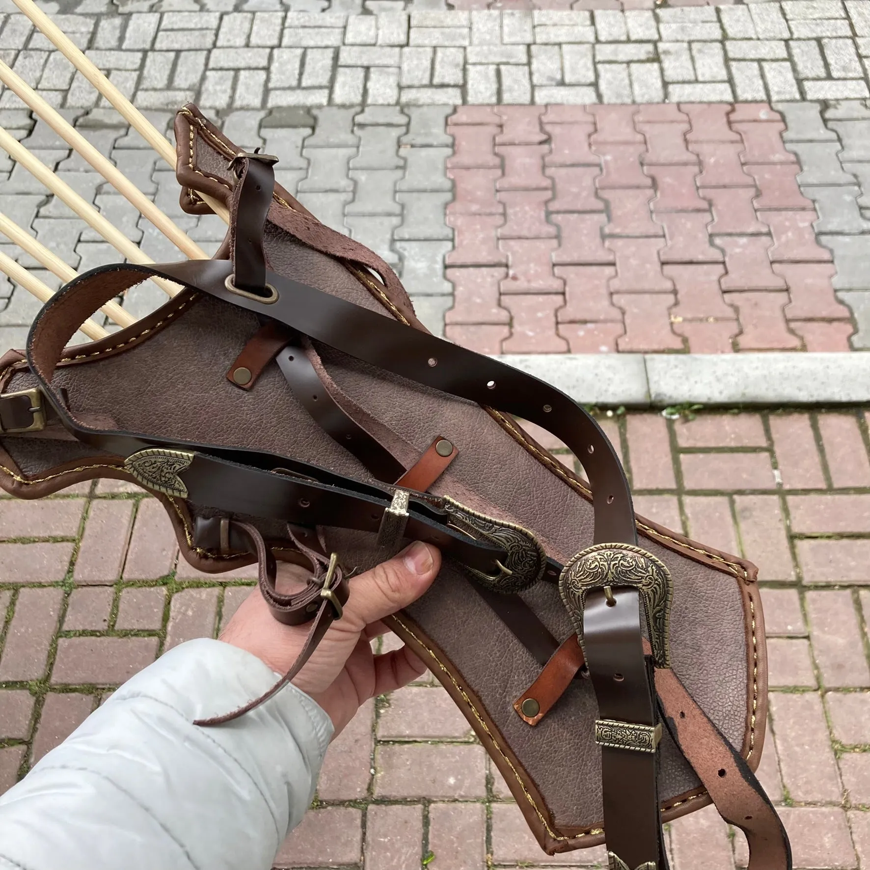 Traditional Painted Ottoman Quiver