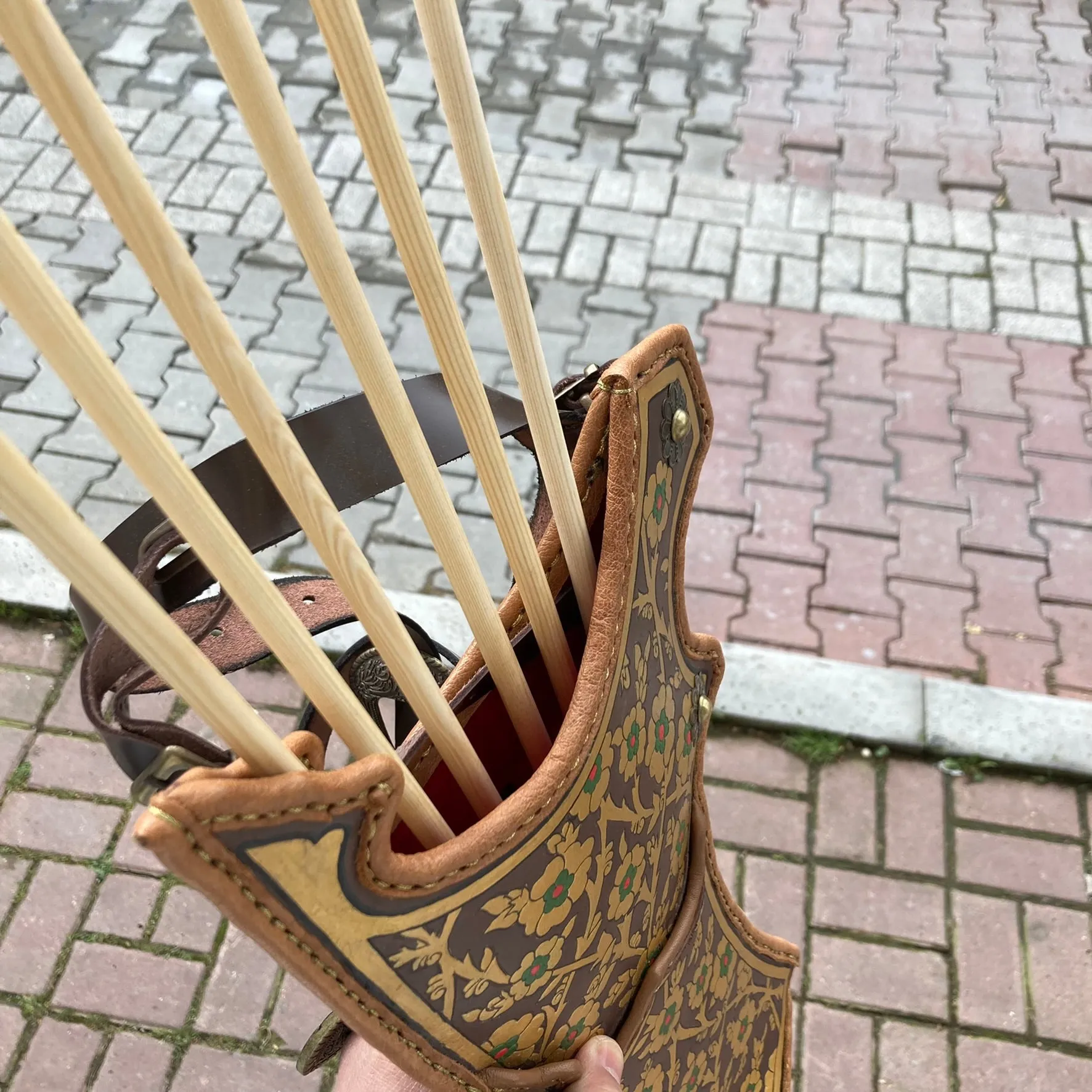 Traditional Painted Ottoman Quiver