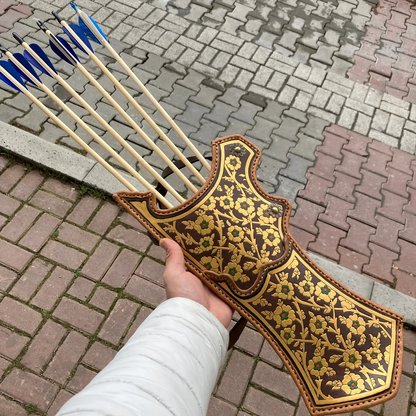 Traditional Painted Ottoman Quiver