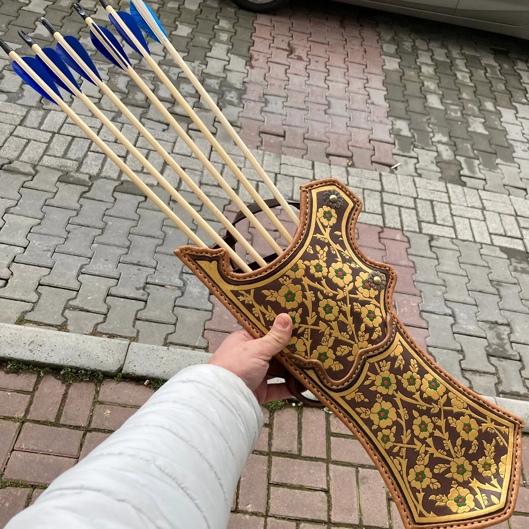 Traditional Painted Ottoman Quiver