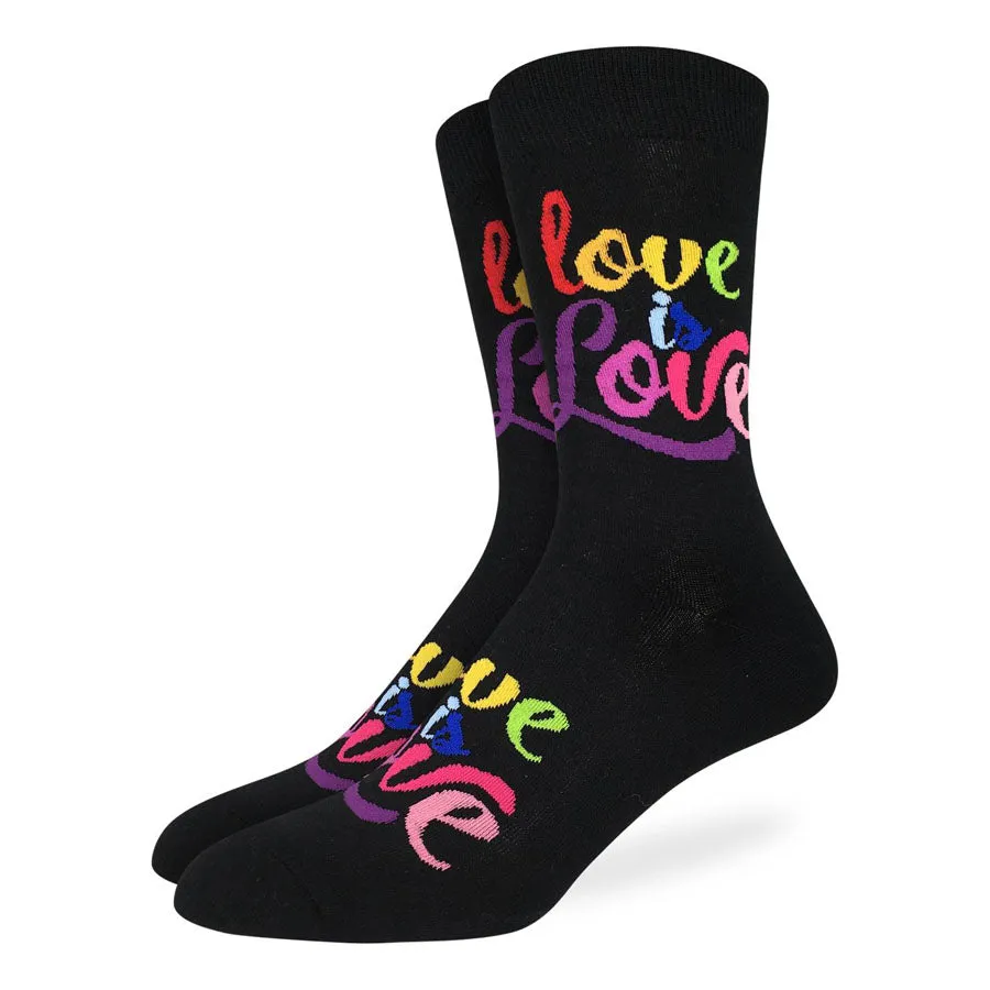 Unisex Love Is Love Socks