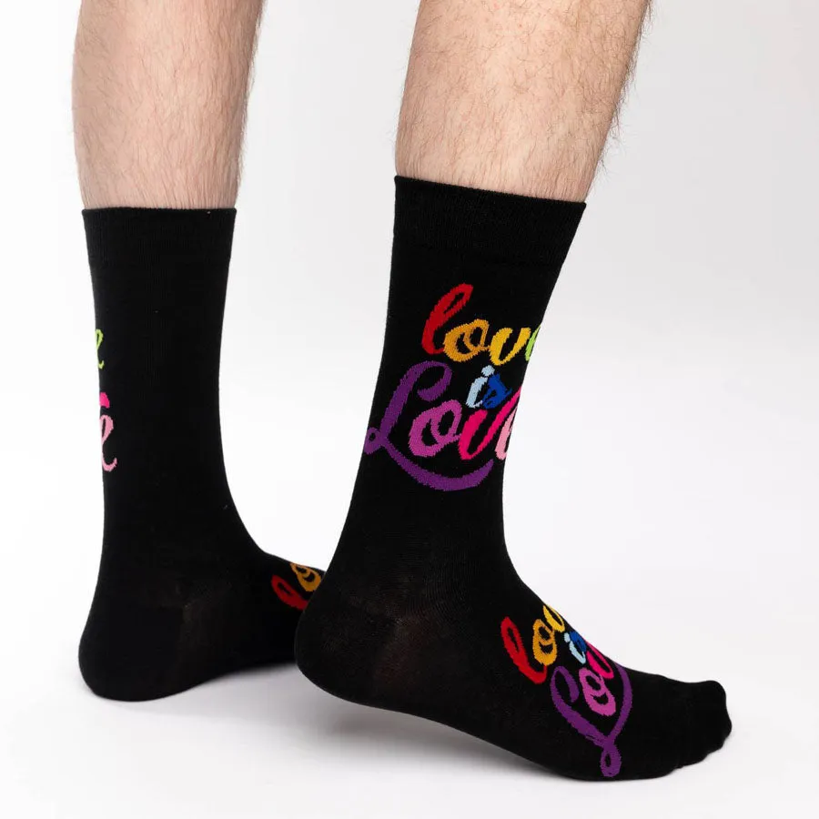 Unisex Love Is Love Socks