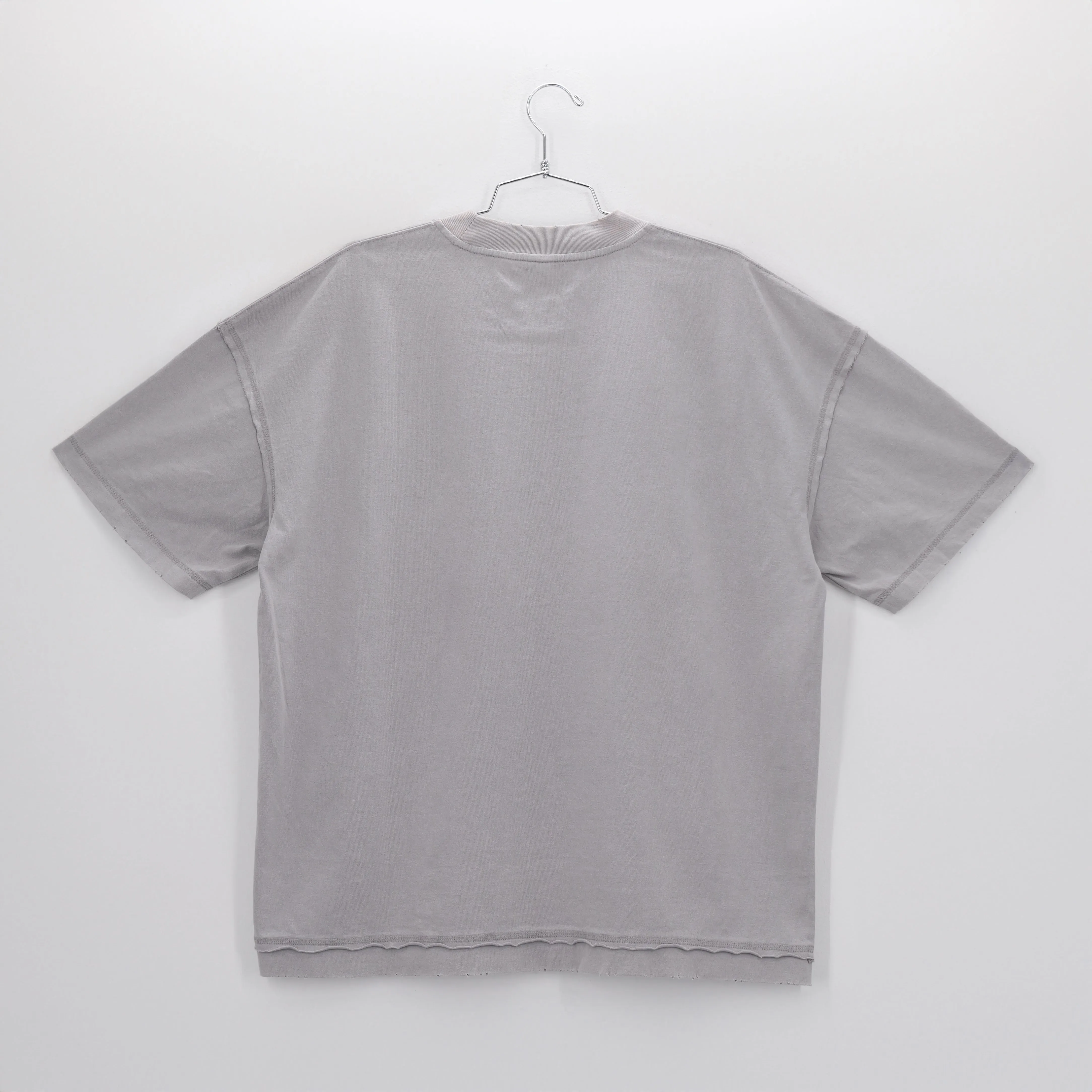 YESTERDAY IS DEAD COLLEGIATE TEE SLATE GREY